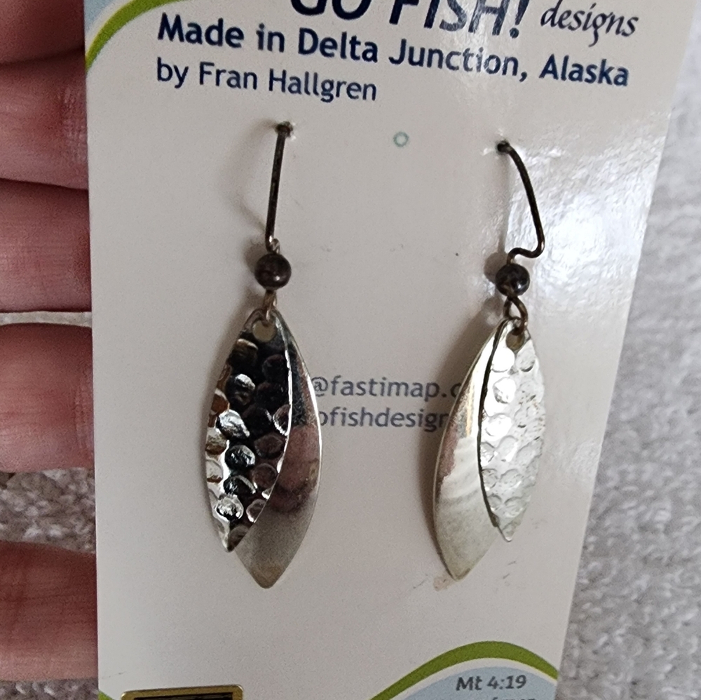 Brand New Handmade Silver Earrings